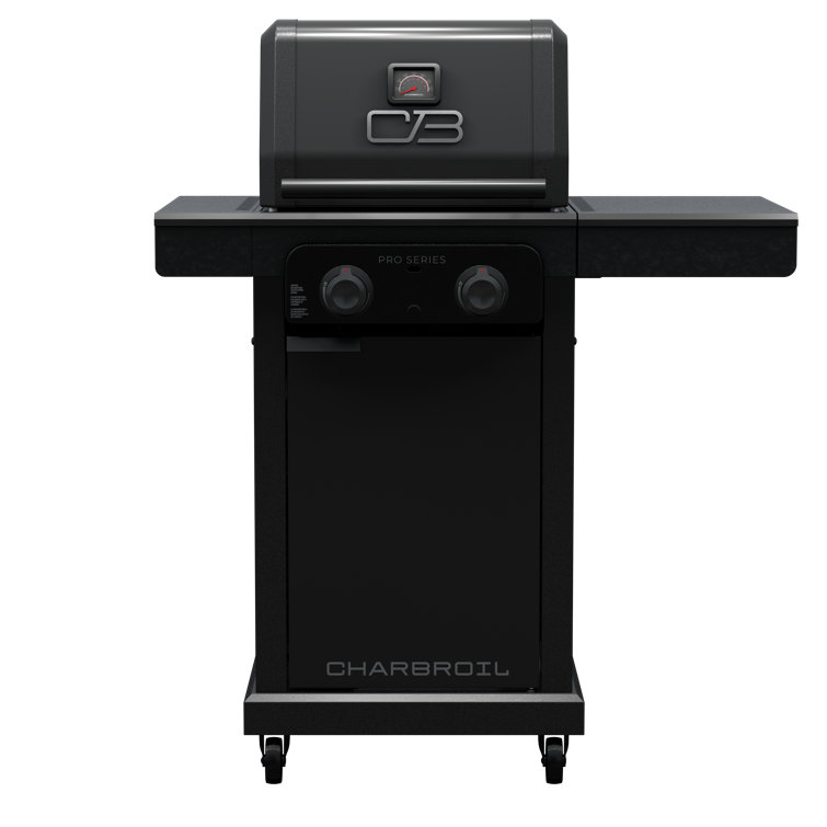 Charbroil Pro Series 2 Burner Infrared Gas Grill Matte Black